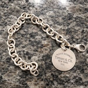 Tiffany & Co. Silver Charm Bracelet